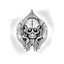 Davy jones  tattoo design idea