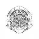 Davy jones  tattoo design idea