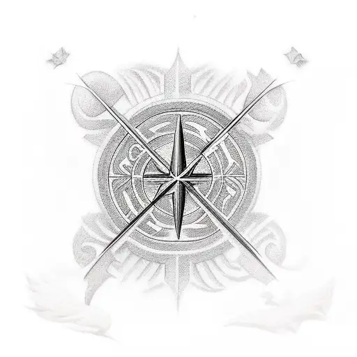 chi rho tattoo design idea