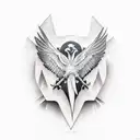 condor tattoo design idea