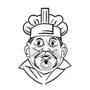chef tattoo design idea