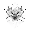 Combine elements of the gym and outdoors in a tattoo design tattoo design idea