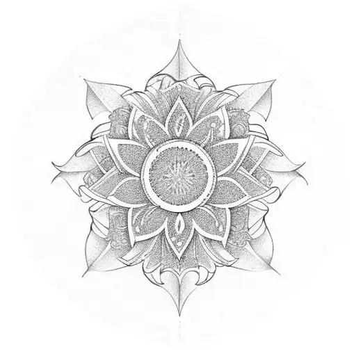 edelweiss tattoo design idea