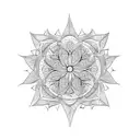edelweiss tattoo design idea