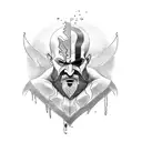kratos  tattoo design idea