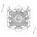 mathematic tattoo design idea