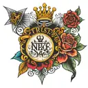 Trust , Royalty , respect , fuck up one lose all 3 tattoo design idea