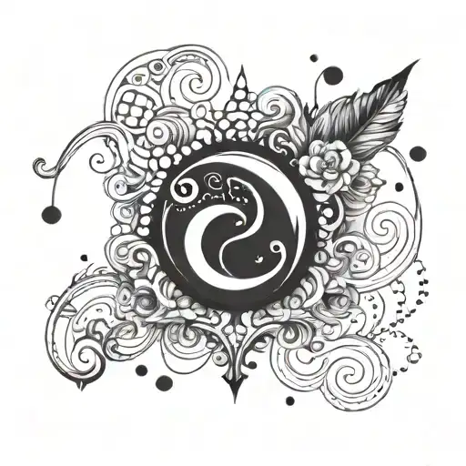 semi colon but the dot is a tatoo  tattoo design idea