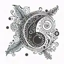 semi colon but the dot is a tatoo  tattoo design idea