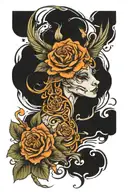 No Drama tattoo design idea