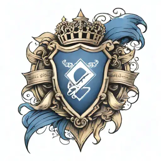 original shield of Cruzeio sports football club with the phrase the image of Cruzeiro shines tattoo design idea