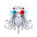 squid tattoo design idea