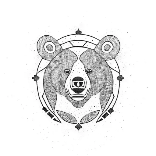 Berliner Bear tattoo design idea