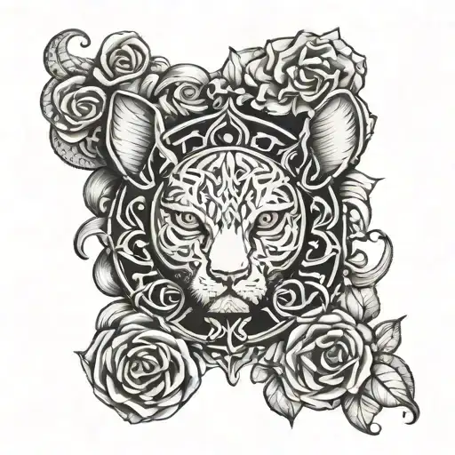 Alice in chains tattoo design idea