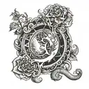 Alice in chains tattoo design idea