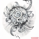 Beholder tattoo design idea