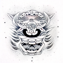 Beholder tattoo design idea