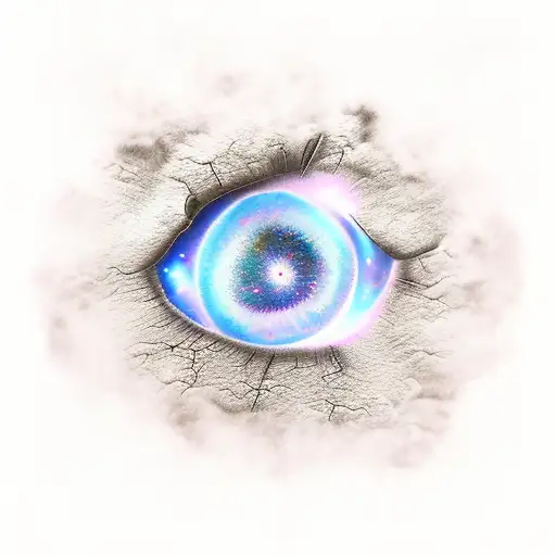 Supernova tattoo design idea