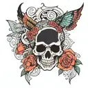 999x17 RHLM tattoo design idea