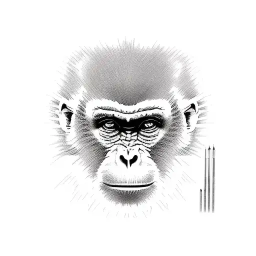 Rolex monkey tattoo design idea
