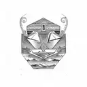 aztec art tattoo design idea