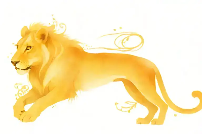 lioness queen tattoo design idea