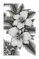 Western Samoa, screw pine flower, 2008,  tattoo design idea