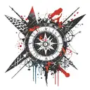 vegvisir tattoo design idea
