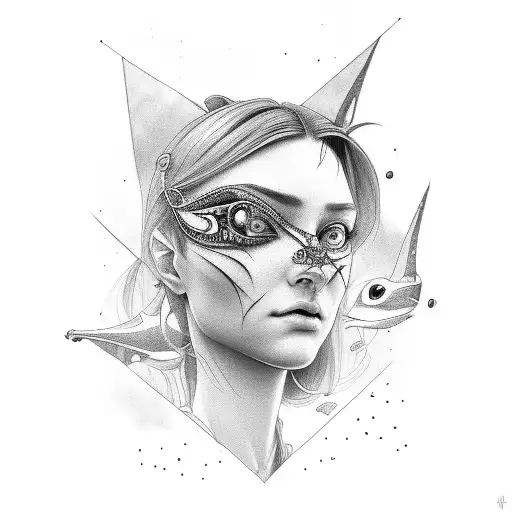 luzid Dreamer tattoo design idea