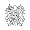 triskele tattoo design idea