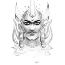 mahadev tattoo design idea