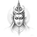 mahadev tattoo design idea