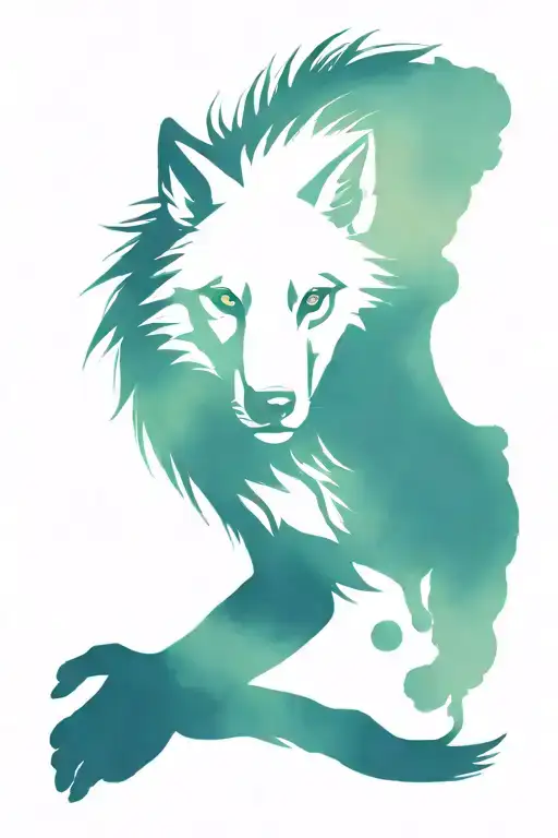 lobo tattoo design idea