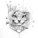 broken-hearted  tattoo design idea