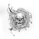 les paul  tattoo design idea