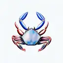 crab tattoo design idea