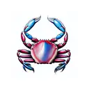 crab tattoo design idea