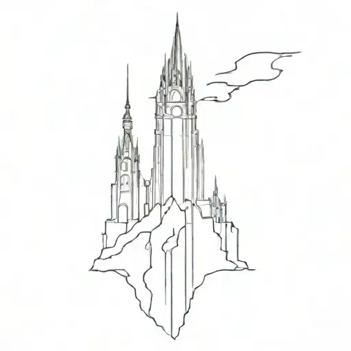 Stephen king dark tower tattoo design idea