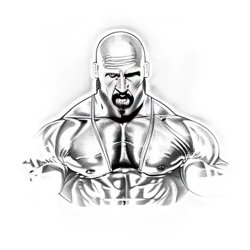 Hulk Hogan, Macho Man, Stone Cold Steve Austin, CM Punk tattoo design idea