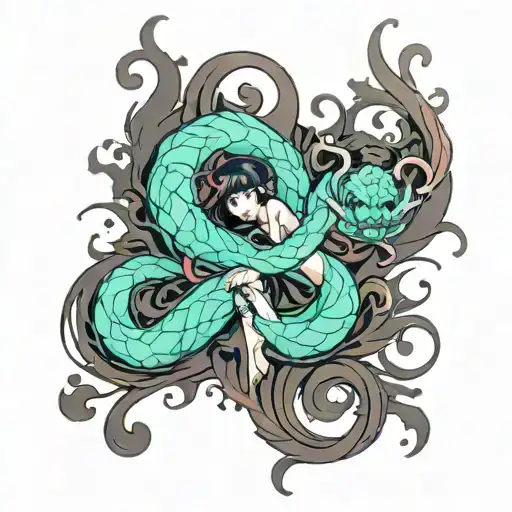 female masturbation tattoo design idea