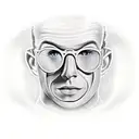 the invisible man tattoo design idea