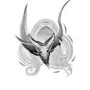 black mamba tattoo design idea