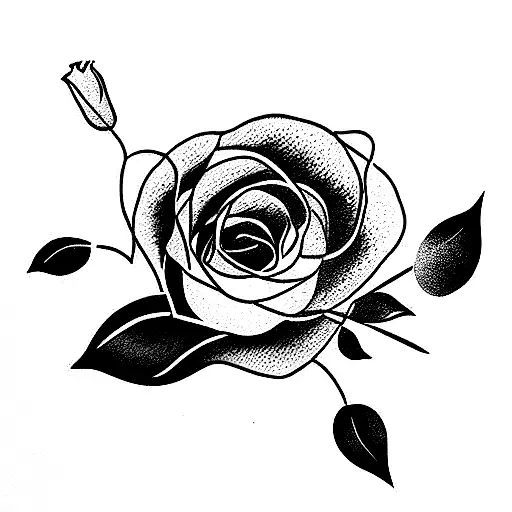 bouqet  tattoo design idea