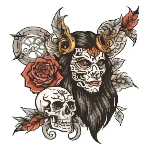 parabellum tattoo design idea