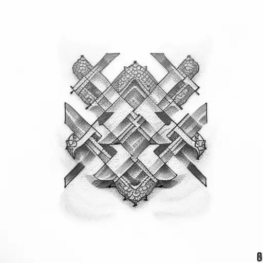 crossword tattoo design idea