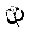 cyclamen tattoo design idea