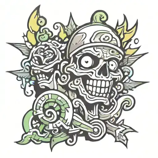 graffiti style tattoo tattoo design idea