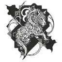 27 SH tattoo design idea