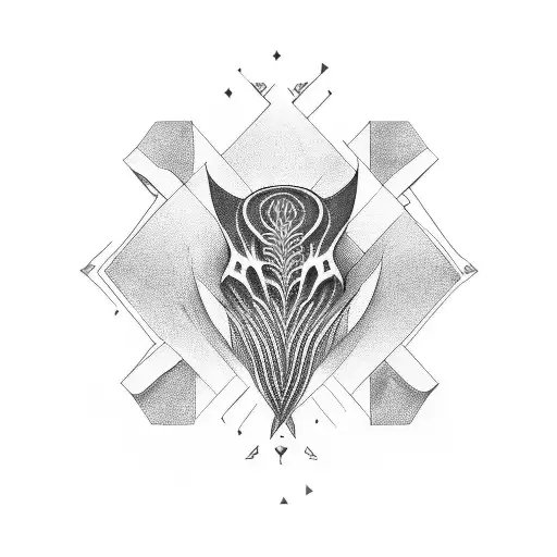 flail tattoo design idea