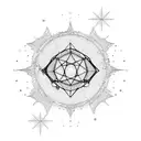 Astrophysics tattoo design idea